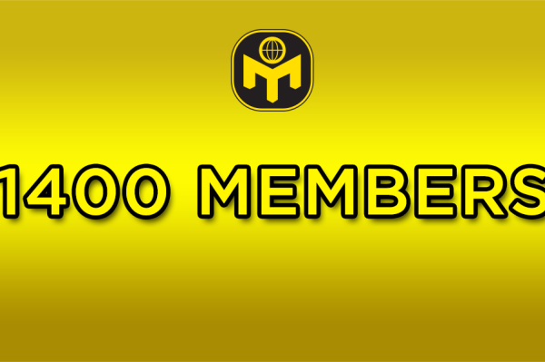 We’ve grown to more than 1,400 members!