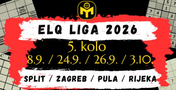  ELQ LIGA 2026. (5. kolo) - Split, Zagreb, Pula & Rijeka
