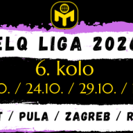  ELQ LIGA 2026. (6. kolo) - Split, Pula, Zagreb & Rijeka